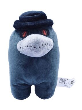 New Toikido Among Us Black Plague Doctor Crow Limited Edition Plush collectible